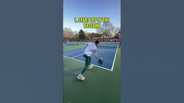 The perfect return #pickleball #pickleballtips #shorts