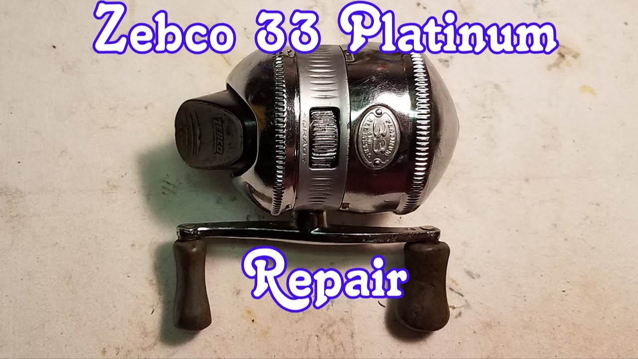 Won't Retrieve Line! Let's fix the Zebco 33 Platinum 