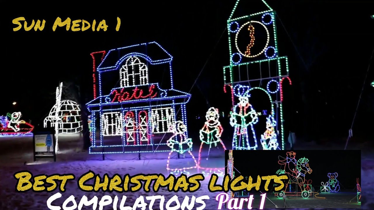 Best Christmas lights part 1, 2019// compilations// best Christmas