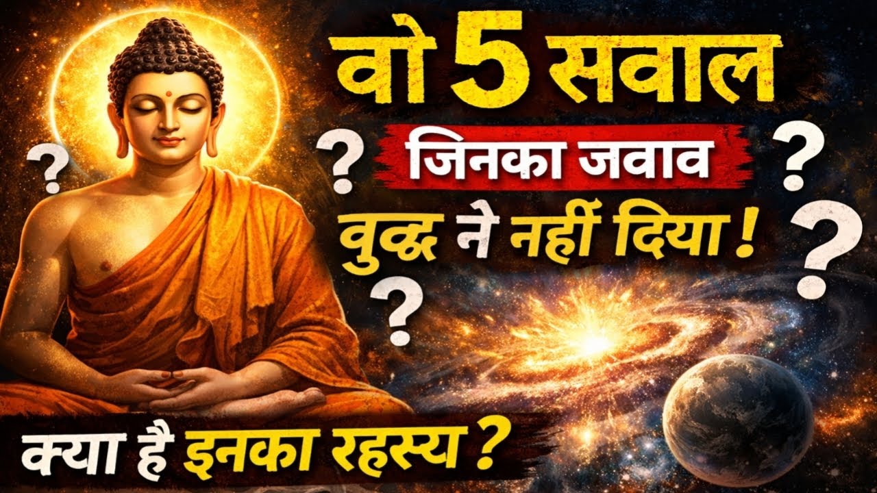बुद्ध के वो 5 सवाल जिनका जवाब आज भी कोई नहीं जानता | Gautam Buddha Silent Truth