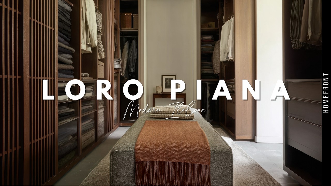Loro Piana Inspired Interiors: The Art of Quiet Luxury in a Lake Como Villa