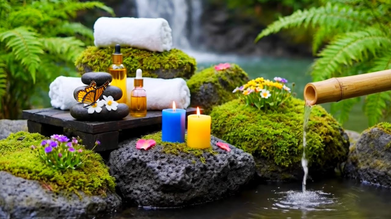 Relaxing Piano Music for Stress Relief 🌿 Calm Mind & Peaceful Water Sounds