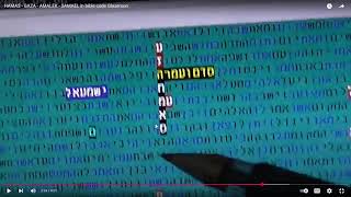 GAZA HAMAS  PALESTINIANS AMALEK IN BIBLE CODE MATITYAHU GLAZERSON