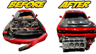 I Built a 1500HP Dodge Challenger Hellcat from SCRAP