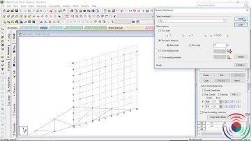 STAAD Pro:- How to use Stretch Member in STAAD Pro
