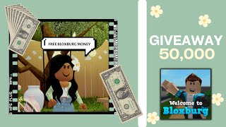 50,000 BLOXBURG GIVEAWAY💵💸**NEXT GIVEAWAY WILL BE 400 ROBUX**|| Felicityz 🌱 screenshot 4