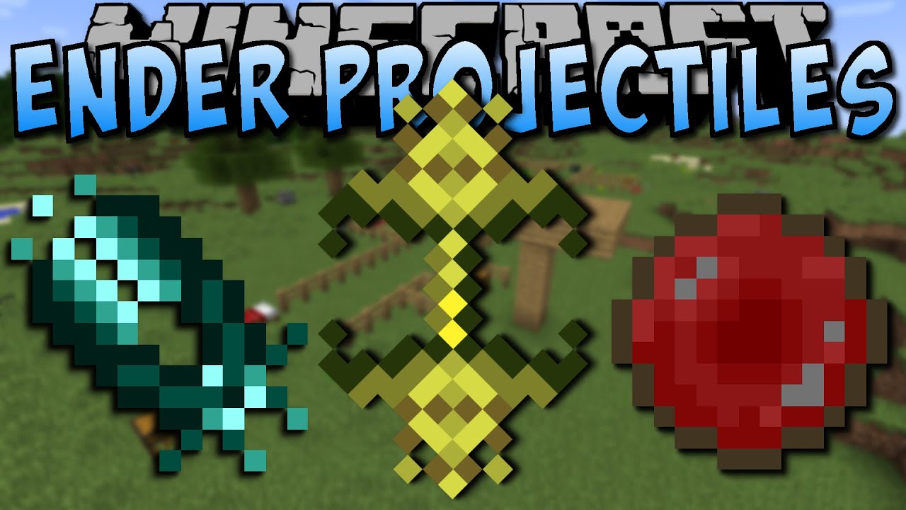Minecraft ENDER PROJECTILES MOD (Verrückte Items!) [Deutsch] - YouTube