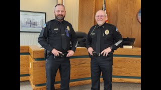 North Bend Police Department Leadership Transition Ceremony