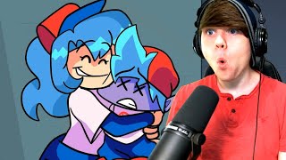Boyfriend Vs. Big Sister? Friday Night Funkin Logic Cartoon Animation Reaction