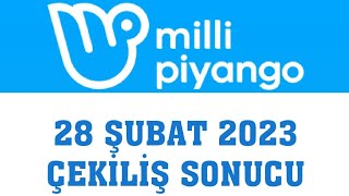 Milli Piyango Çekiliş Sonuçları 28 Şubat 2023