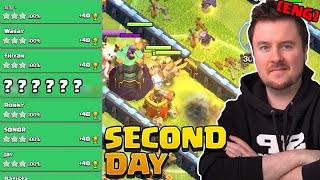 Can I get the PERFECT LEGEND DAY??? - PUSH CHALLENGE Day 2 in Clash of Clans