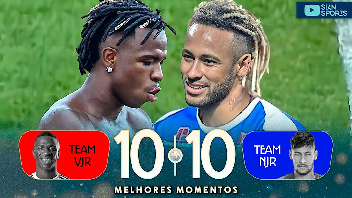 NEYMAR AND VINI JR GAVE A SHOW WITH ABSURD GOALS IN THE BEST BENEFIT MATCH IN HISTORY