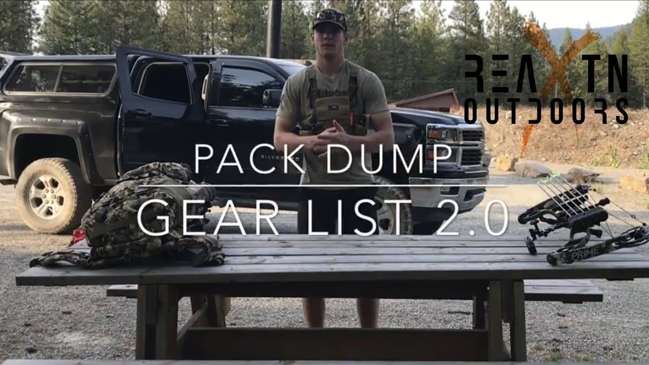 Idaho Public Land Elk Hunt Gear List YouTube