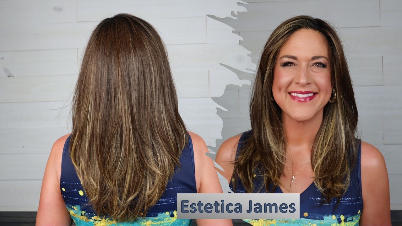 Estetica James in Caramel Kiss RT4 Great heat friendly synthetic for