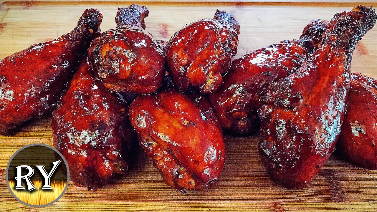 Smoked BBQ Chicken Legs YouTube