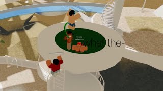 playing robloxian waterpark #roadto100subs