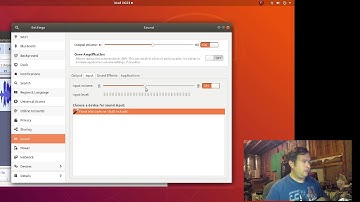 Adjusting Microphone Level - Ubuntu Linux