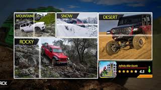 # Made with unity  off-road Mountain jeep climbing gameplay and overview video.