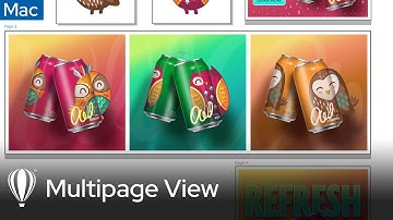 Multi-Page View | CorelDRAW for Mac