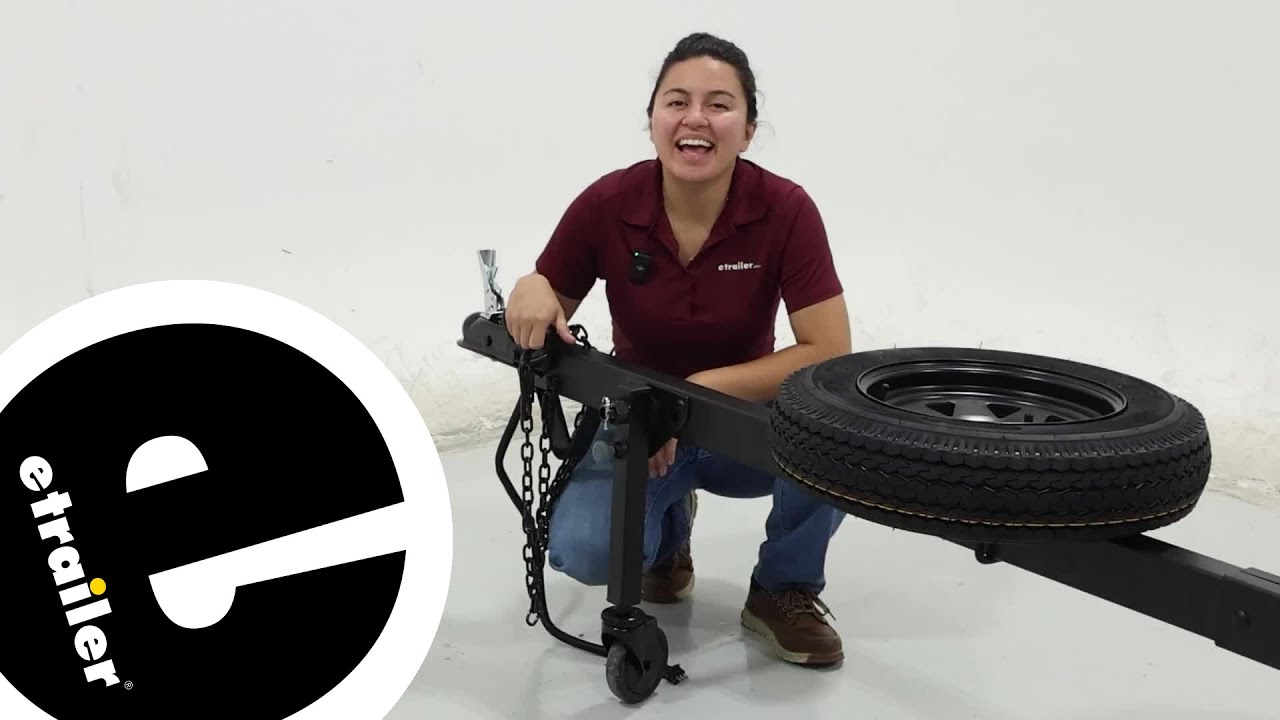 etrailer | Yakima LowRider Kayak Trailer KickStand with Wheel Feature Review