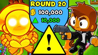 So I played the FORGOTTEN Game Mode... Cobra in DEFENSE! (Bloons TD Battles)