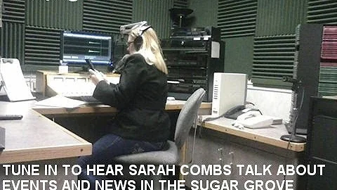Sarah Combs on FM 94's "Involved" on Sugar Grove F...