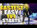 The Best EASY 1v1 Starts For Console Fortnite! (Fortnite 1v1 Starts PS4 + Xbox)