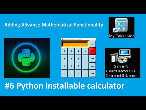 Scientific operations in python | Python Simple Calculator #6  | Python Mini Projects  # Part 6