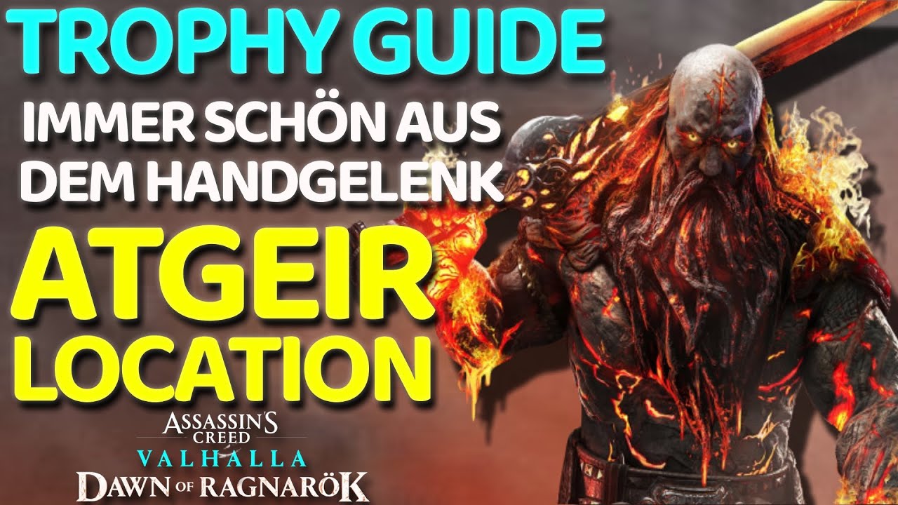 Assassins Creed Valhalla Die Zeichen Ragnaröks Trophy Immer schön aus dem Handgelenk Atgeir Assassins Creed Valhalla Die Zeichen Ragnaröks Trophy Immer schön aus dem Handgelenk Atgeir