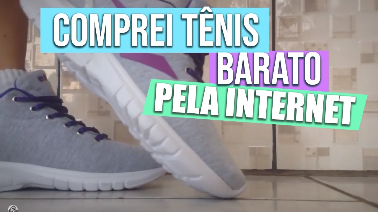 comprar tenis na internet