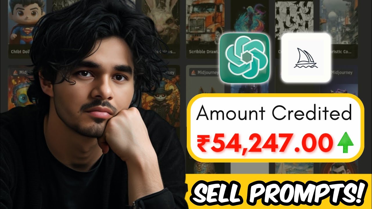 How To Earn Money Online Selling Prompts | Upto $100 Per Day🤑