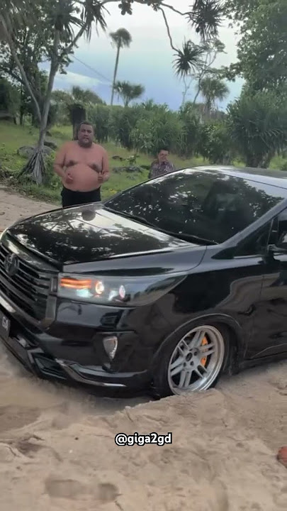 Innova 4x2 tes ke pasir, panik dikit nyanggut by @giga2gd😈🦑‼️