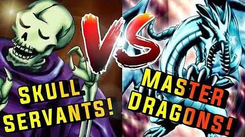 Yu-Gi-Oh! Master Duel: Skull Servants VS Blue Eyes White Dragons!
