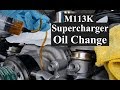 How to Change the Supercharger Oil on AMG M113k Engines (4K)