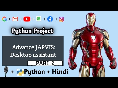 how to make Jarvis in python (Part-2) |Jarvis Python ai projects ...