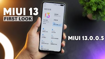 Official MIUI 13 First Look Released 🔥 MIUI 13.0.0.5 Update All Leakes