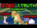 2 LIES 1 TRUTH Random Starter Pokemon...Then we FIGHT!