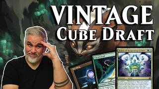 Badgermole Cub sure is a card! (Sound kicks in at 1:50!) | Magic Online Vintage Cube Draft