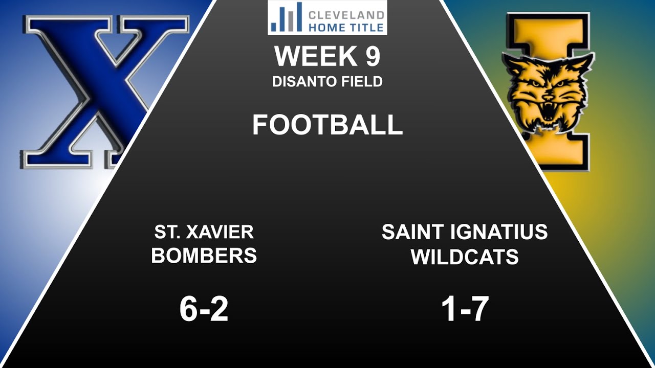Saint Ignatius (1-7) vs St. Xavier (6-2)