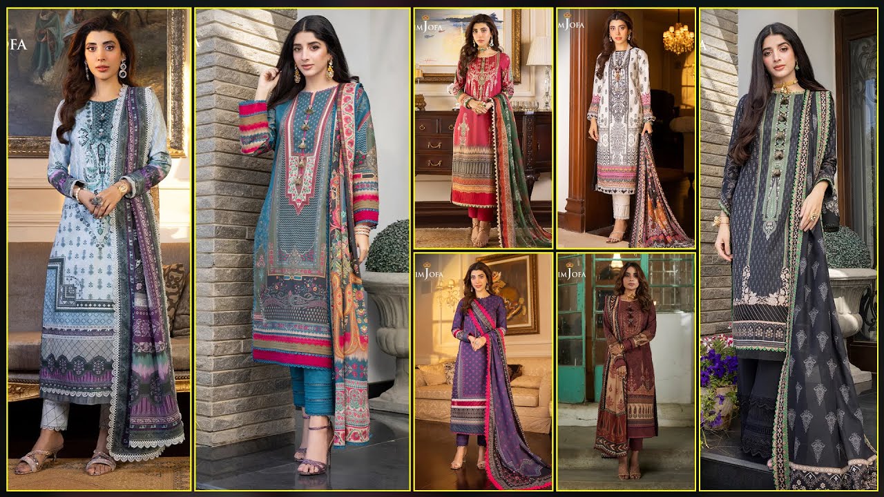 Asim Jofa New Rania Collection 2023 | Asim Jofa New Lawn Collection 2023 | Printed Lawn Suit Design
