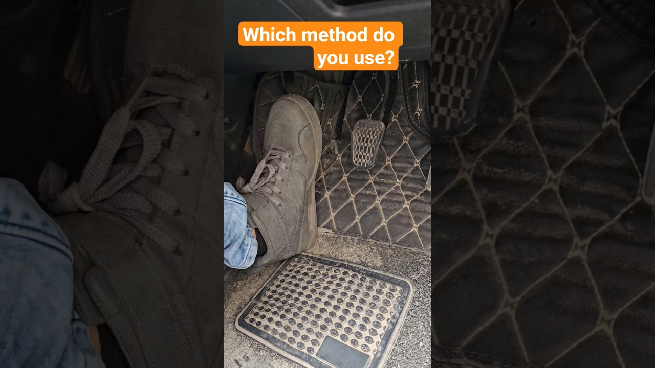 correct method to press and release clutch 