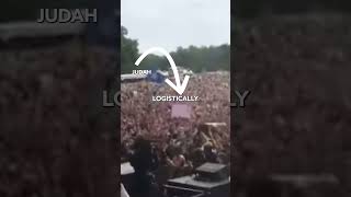 Judah Akers Splits WHAT open?! #crowdsurfing #musician #performer #rockstar