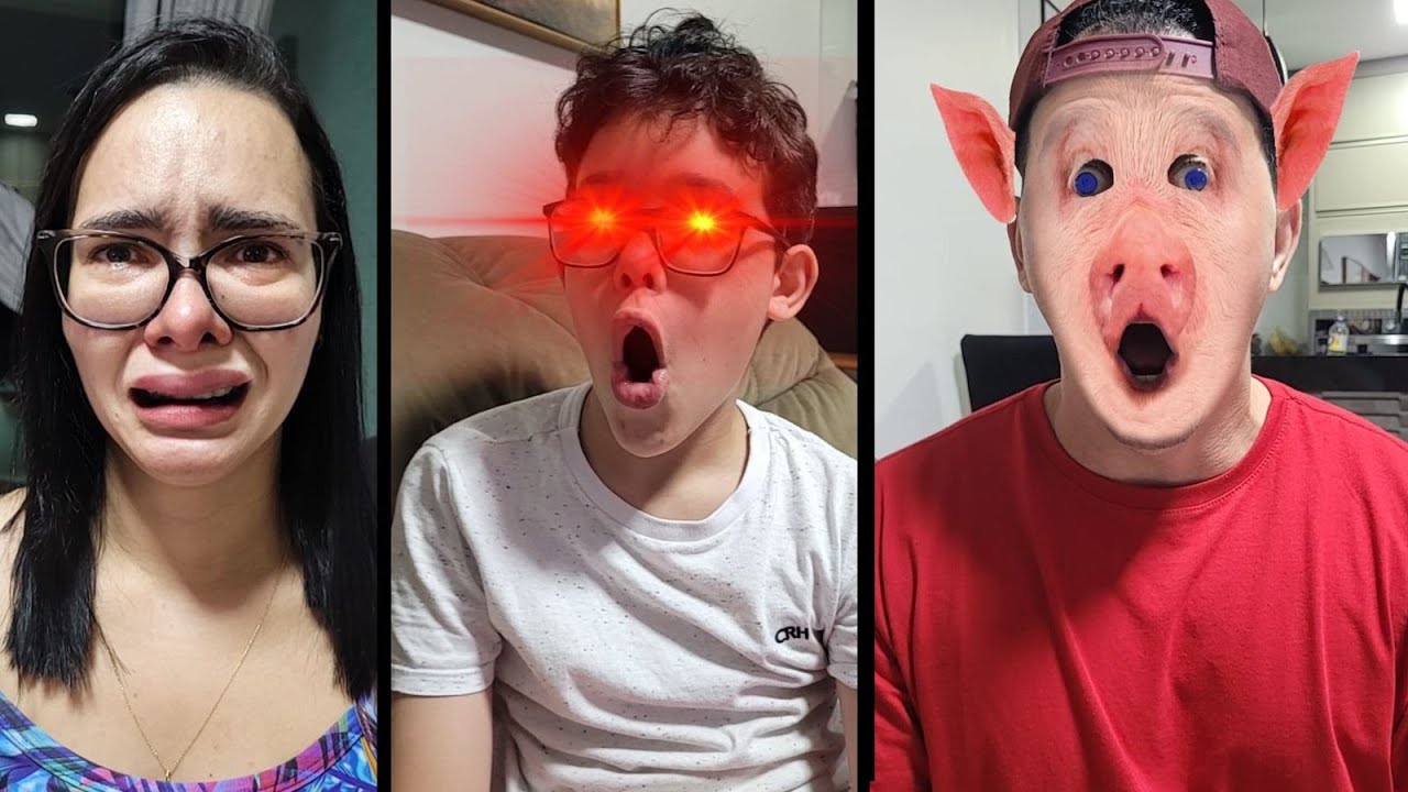 REAGINDO AOS FILTROS DO SNAPCHAT Parte 4