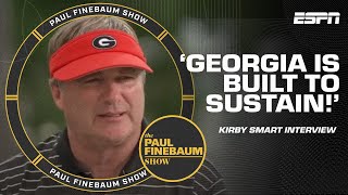 BUILT TO SUSTAIN! Kirby Smart talks NIL, championship mentality \& the SEC | The Paul Finebaum Show