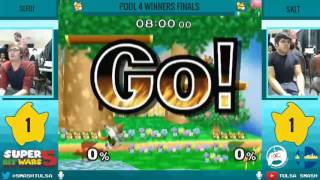 Super Bit Wars 5 - Sledj (Sheik, Fox) vs Salt (Fox) - Pool 4 Winners Finals Profile