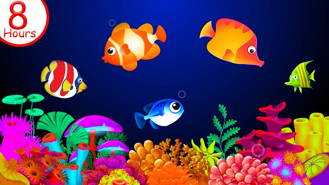 Bedtime Lullabies and Calming Undersea Animation ♫ Baby Lullaby #188