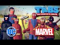 Marvel vs dc tabs addition deadpool spiderman ironman batman  totally accurate battle simulator