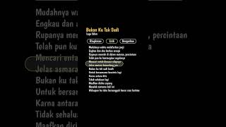 Download Lagu Bukan Ku Tak Sudi - Iklim || #cover #lirikkaraoke #musik #karaoke #liriklagukaraoke #liriklagu #fyp MP3