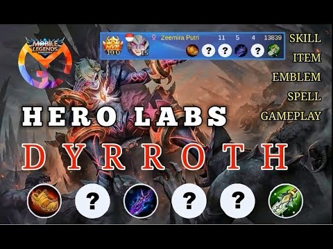 TUTORIAL ITEM TERSAKIT DYRROTH | EMBLEM SPELL GAMEPLAY | MGL INDONESIA @ZeemiraPutri