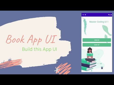 Book App Login UI - Fast Code